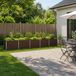 vidaXL Verhoogde Tuinbak Bruin 400 x 80 x 55 cm Gegalvaniseerd Staal