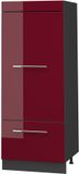 Vicco Opbergkast Fame-Line, Bordeauxrode hoogglans/Antraciet, 60 cm