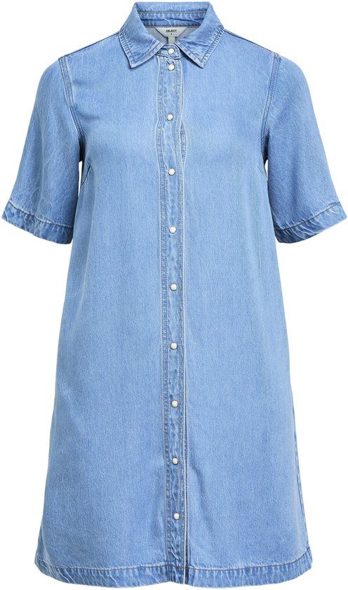 Object Mini jurk Denim Light Blue Denim M