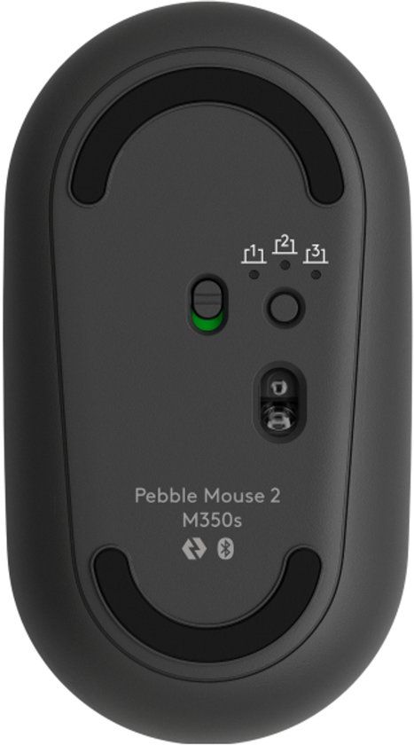 Logitech 920-012233 Toetsenbord Inclusief Muis Universeel RF-draadloos + Bluetooth QWERTY Brits Engels Grafiet