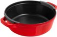 Zwilling Staub Gietijzeren Pannenset 3-delig Stapelbaar Kersenrood Ø 24 cm