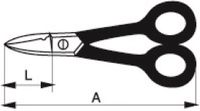 Bahco electricienschaar - 152mm - met langere grepen