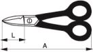 Bahco electricienschaar - 152mm - met langere grepen