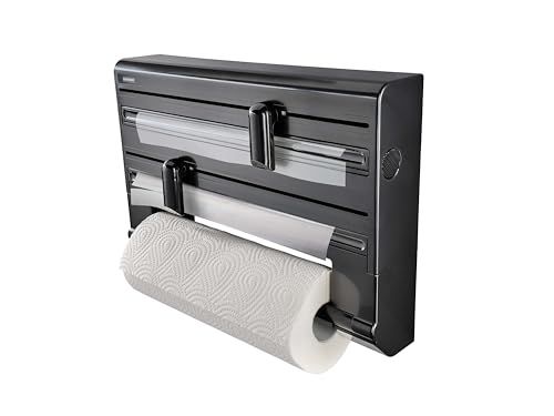 Leifheit Parat Black rollenhouder - zwart