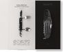 Society Paris - Multi tool - Bestek - Zwart - Roestvrij Staal - Luxe geschenk doos