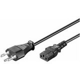 Microconnect PE160418A kabel (1,8 m, stekker op bus, C13 koppeling), zwart