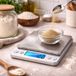 Alpina Balance de cuisine numérique - Balance de précision de cuisine avec 2 bols - Balance de cuisine numérique avec fonction tare et bol - Écran LCD