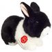 Teddy-Hermann Knuffel Haas Zwart Wit 23 cm
