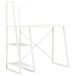 vidaXL Bureau met planken, wit, 102x50x117 cm
