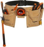 ToolPack 366.020 Gereedschapsgordel - Dubbel - Leer - Bruin