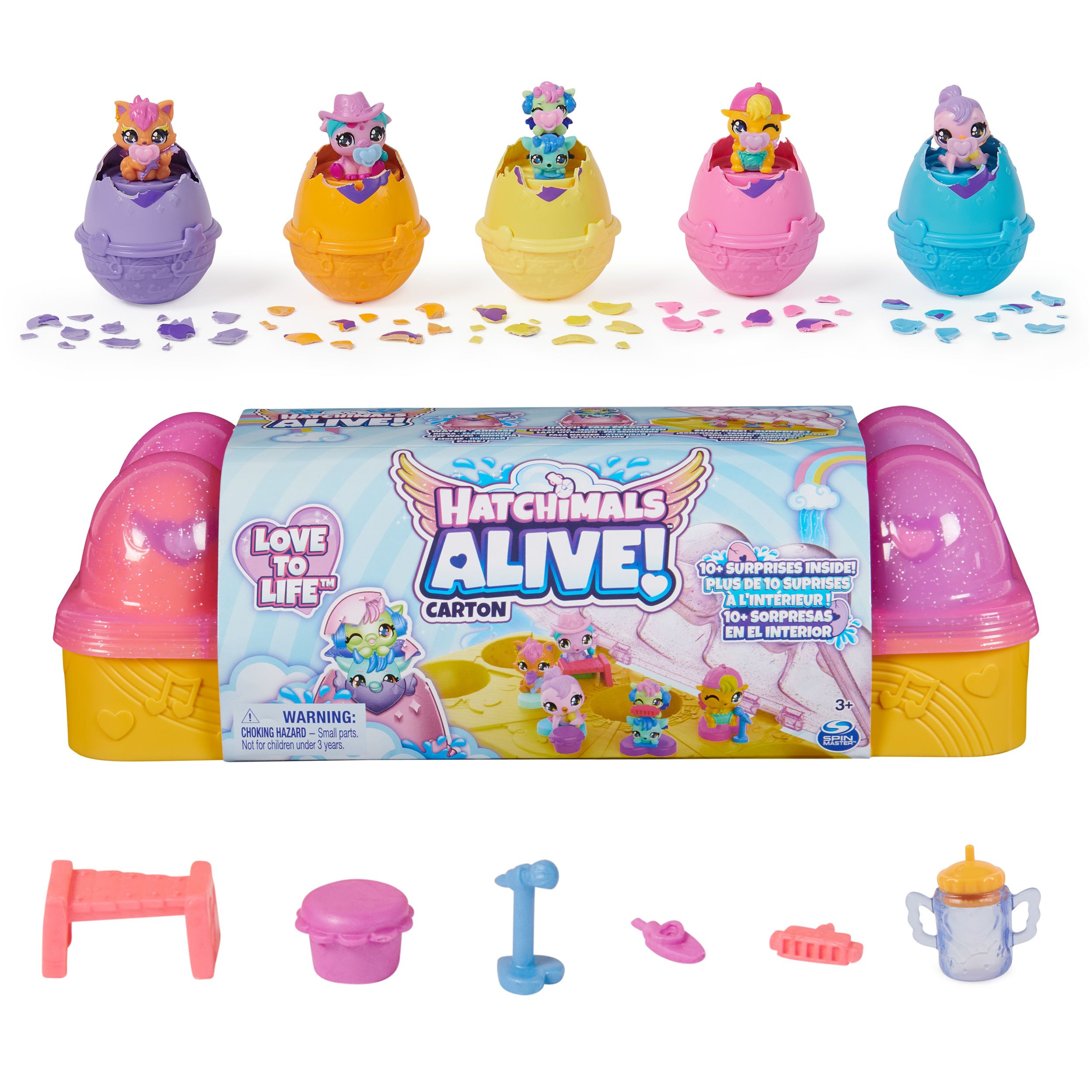 Spin Master Hatchimals Alive Easter Eggs - Toy Figure Set - Multicolour - 3+ Years