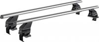 Menabo Omega | Dakkofferdrager voor Chrysler - 300 II 2011+ - Aluminium - Lengte 130 cm - Draagvermogen 50 kg - Set van 2 stuks