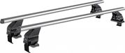 Menabo Omega | Support de coffre de toit pour Mitsubishi - Spacestar 2012-2016 - Aluminium - Longueur 112 cm - Capacité de charge 50 kg - Jeu de 2