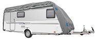 Housse de caravane - Protection contre la poussière et l'humidité - Gris