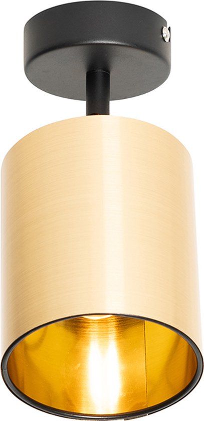 QAZQA Lofty - Spot - Ø 10 cm - Goud/Messing