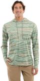 Pelagic Vaportek Wahoo Camo UV-hoodie Lange Mouwen Groen XXL Mannen