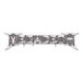 Megadeth - Pin logo chromé - Argenté