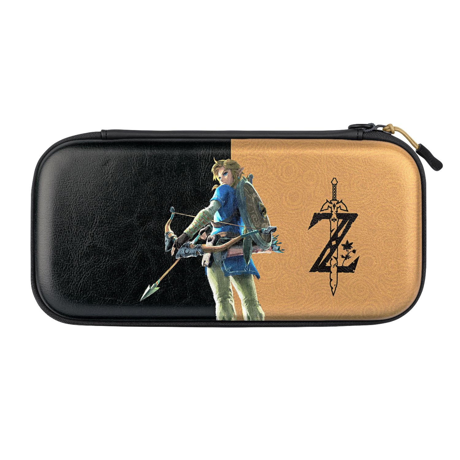 PDP Travel Case for Nintendo Switch/OLED/Lite - Zelda - Black & Gold - Hardshell Case