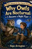 Why Owl Books: Why Owls Are Nocturnal: I Became a Night Flyer | Owl Books for Kids | Nocturnal Animals, Birds of Prey & Forest Wildlife | Educational STEM Adventure Ages 4-12