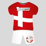 Antislip onderlegger in shirtdesign Denemarken