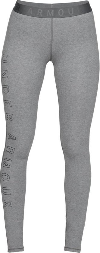 Under Armour Favorite Legging WM AR Dames Sport Legging - Pitch Gray  - Maat XS