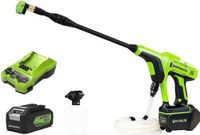 Greenworks accu drukreiniger G24PWK4