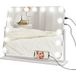 Pangivo Miroir de maquillage Hollywood lumineux LED avec port USB et miroir grossissant 10x 63 x 50 cm