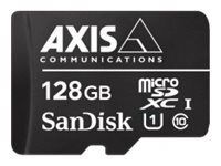 AXIS Surveillance - Flashgeheugenkaart (microSDXC-naar-SD-adapter inbegrepen) - 128 GB
