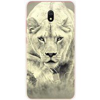 Lioness Siliconen hoesje compatibel met Xiaomi Redmi 8A