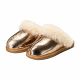 Shepherd of Sweden Pantoffel Jessica Dames Goud Schoenmaat 41