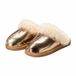 Shepherd of Sweden Pantoffel Jessica Dames Goud Schoenmaat 41