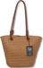 BAD&BAGS Sac de plage en paille pour l'été, grand sac à main/sac bandoulière