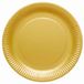Amscan 8 Gouden Eco papieren borden 23cm