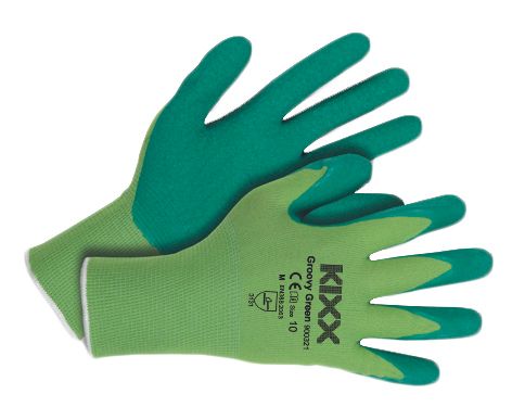 Kixx Tuinhandschoen Groovy Green maat XL (10) - 8711516910487