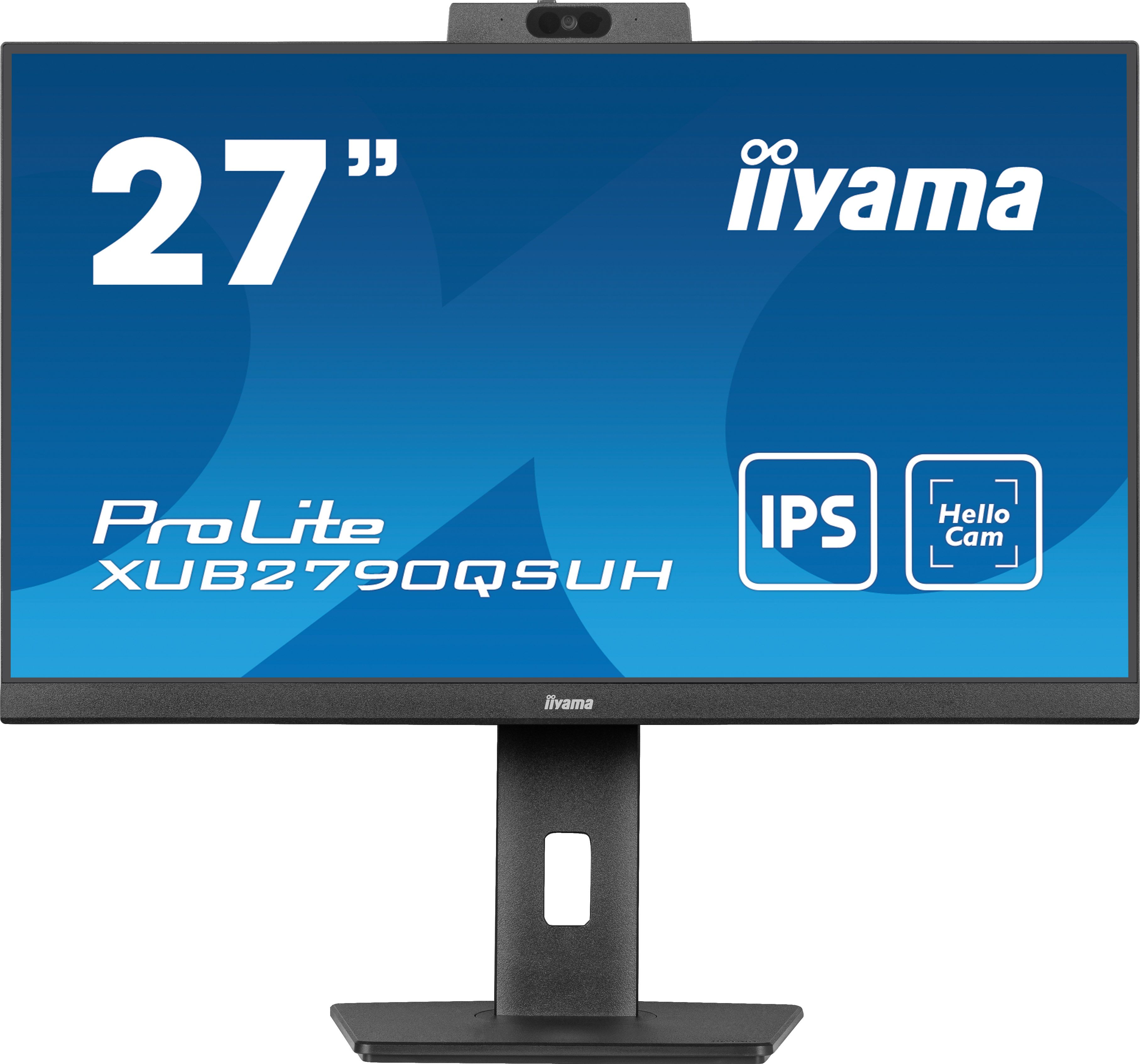 iiyama ProLite XUB2790QSUH-B1 27" QHD Monitor | USB-C | IPS | Webcam