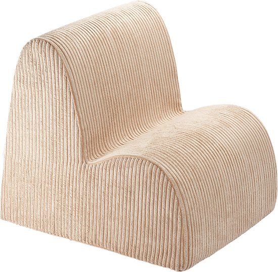 Wigiwama Corduroy Cloud Chair / Fauteuil - 60x50x50cm - Brown Sugar
