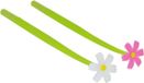 Kangaro balpen - Bonjour Babe bloem - display a 24 stuks - K-PM940080