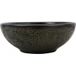 Vasque à poser noire ronde Φ41x14 cm céramique