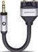 Oehlbach 60021 i-Connect J-AD Jackplug Audio Y-adapter Zwart