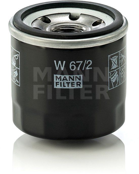 MANN-FILTER W 67/2 Oliefilter