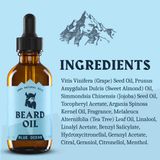 Striking Viking Baardolie voor Mannen - Blue Ocean - 60 ml