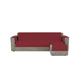 MB Home Basic Bankovertrek met schiereilanden, bordeaux, 190 cm