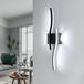 Comely Binnenwandlamp LED, 20W 2250LM Moderne Wandlamp, Creatieve Lijn Wandlamp Binnen voor Slaapkamer, Gang, Woonkamer, Eetkamer, 6500K Koel Wit, 60CM