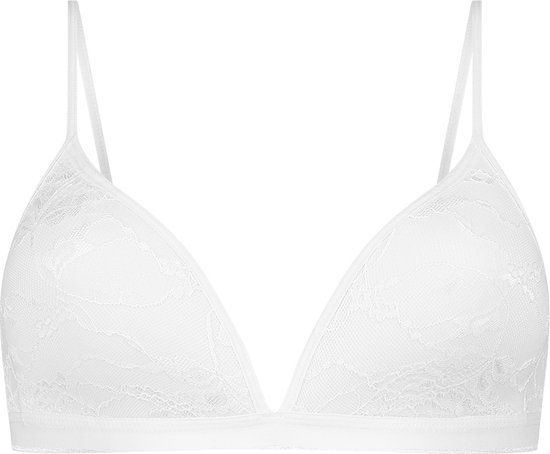 ten Cate Basics Voorgevormde BH met Kant - Wit - Dames - Maat 80B