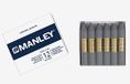 Manley 75 waxstiften, 12 stuks