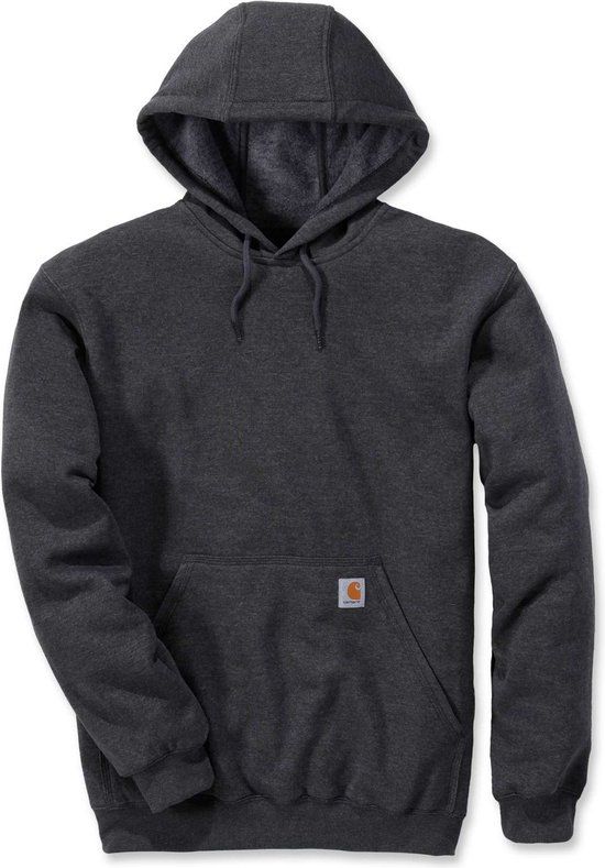 Carhartt K121 Men's Hooded Sweatshirt - Carbon Heather - L