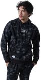 Deeluxe Sweat à capuche Tye Noir Coton Homme S