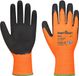 Portwest Hi-Vis Grip Handschoen - Latex - Oranje/zwart - M