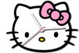 Hello Kitty Wandklok 50x35 cm