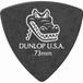 Dunlop 572R073 Gator Grip Small Triangle 0.73 mm plectrumset (36 stuks)